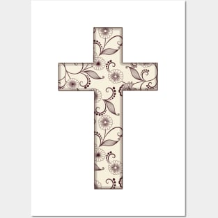 Christian Cross Posters and Art